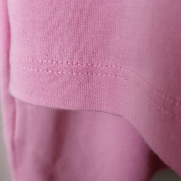 'Talbots' The Talbots Tee Long Sleeve Solid Pink Size LP EUC - Picture 8 of 9